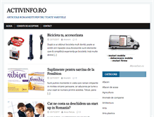 Tablet Screenshot of activinfo.ro